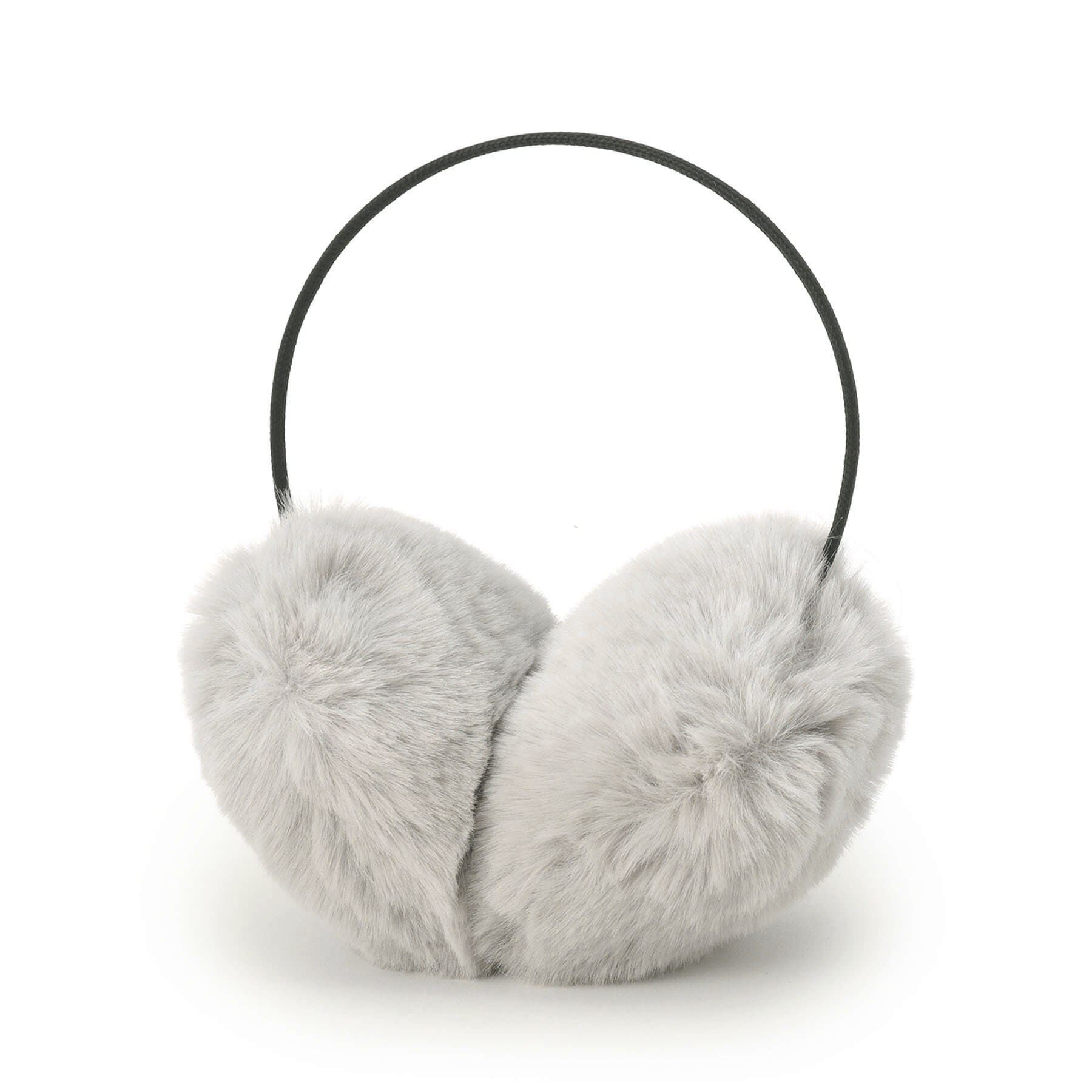 Ober Tashe「【防寒】もふもふあったか　細アームのイヤーマフ」|イヤーマフ|グレー(012)