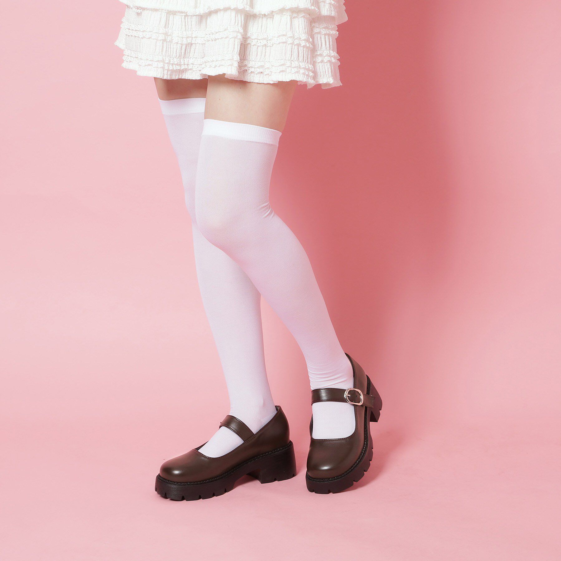 csT&P「ストラップ付パンプスメリージェーン」|パンプス|ブラウン(043)