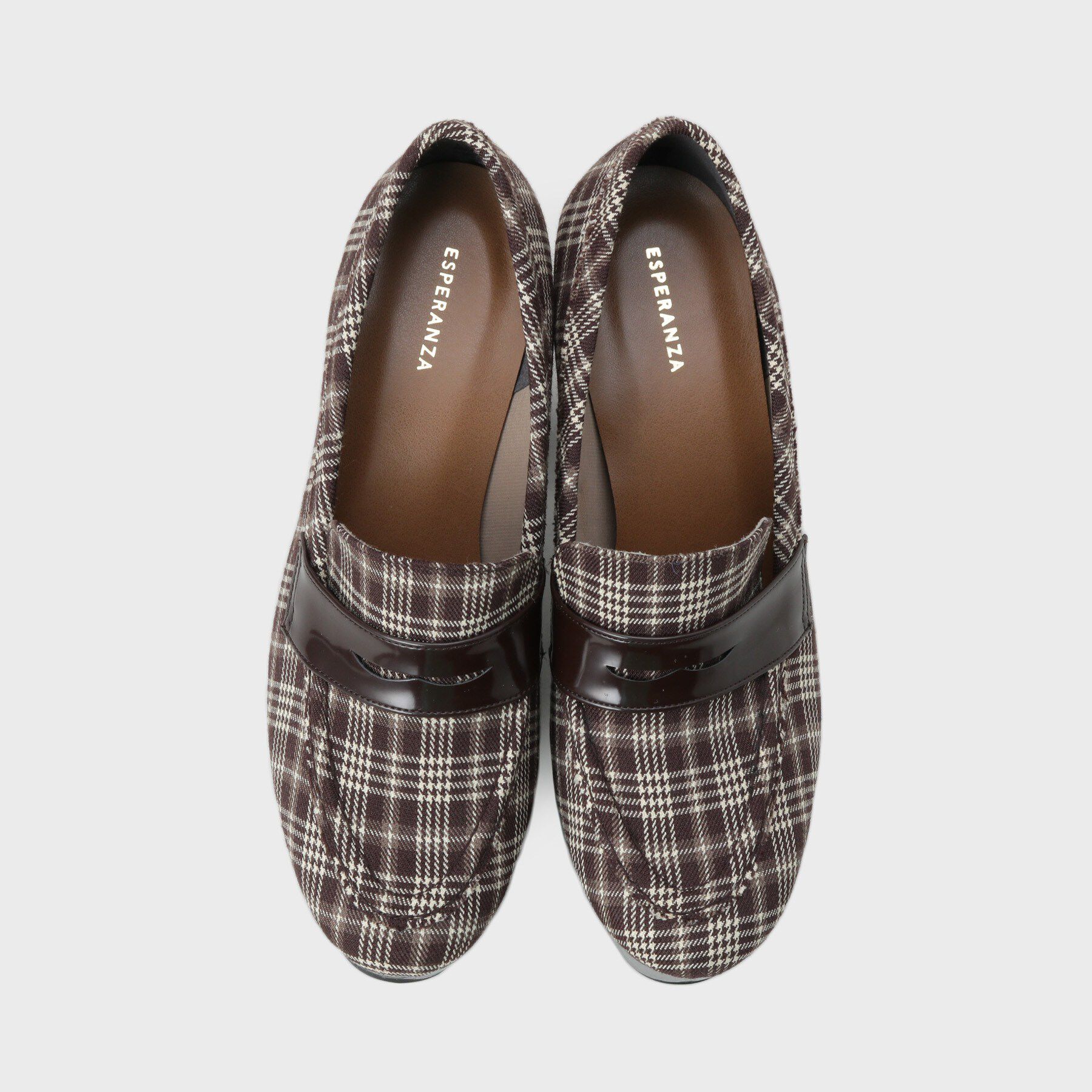 ESPERANZA「【ラク盛り/ローファー】リピーター続出／脚長美脚 ラク盛りローファー」|パンプス|