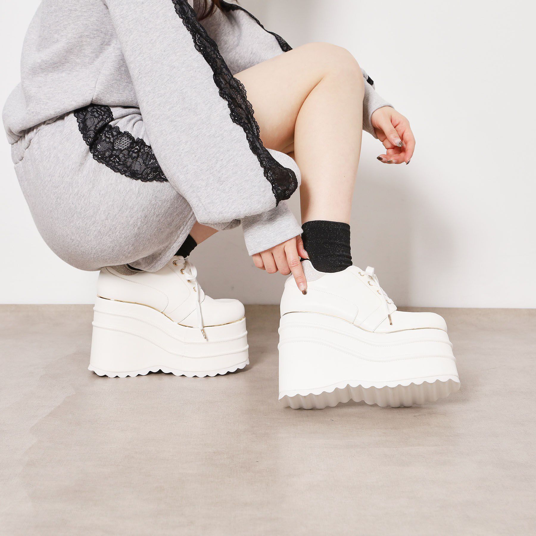 ESPERANZA「超厚底ボリュームスニーカー」|スニーカー|