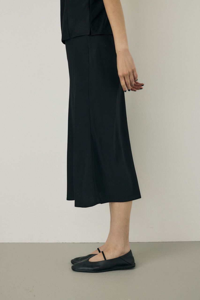 MOUSSY「サテンミディスカート　リサイクルポリエステル&times;レーヨン素材」|スカート|