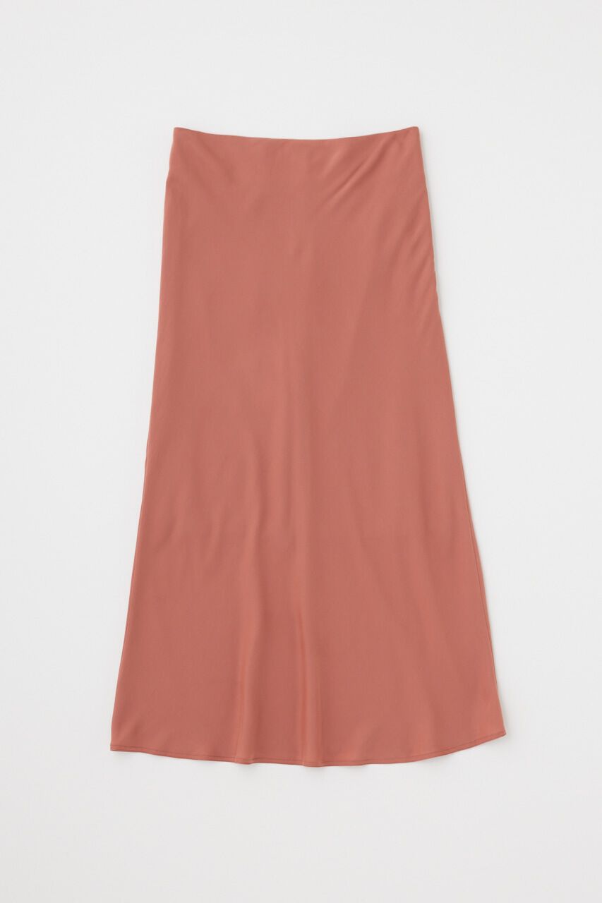 MOUSSY「サテンミディスカート　リサイクルポリエステル&times;レーヨン素材」|スカート|