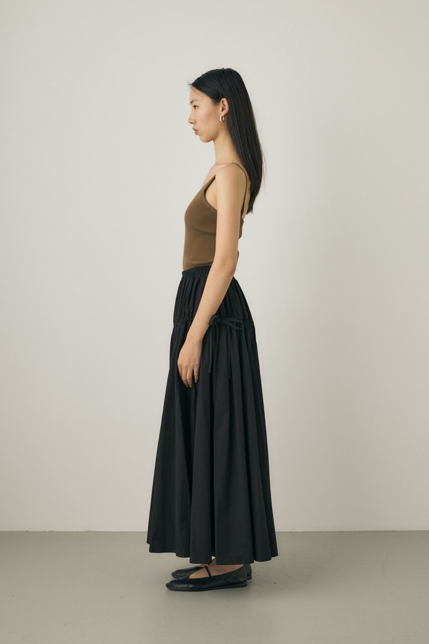 MOUSSY「カップ付きニットキャミソール　リサイクルポリエステル使用」|キャミソール|