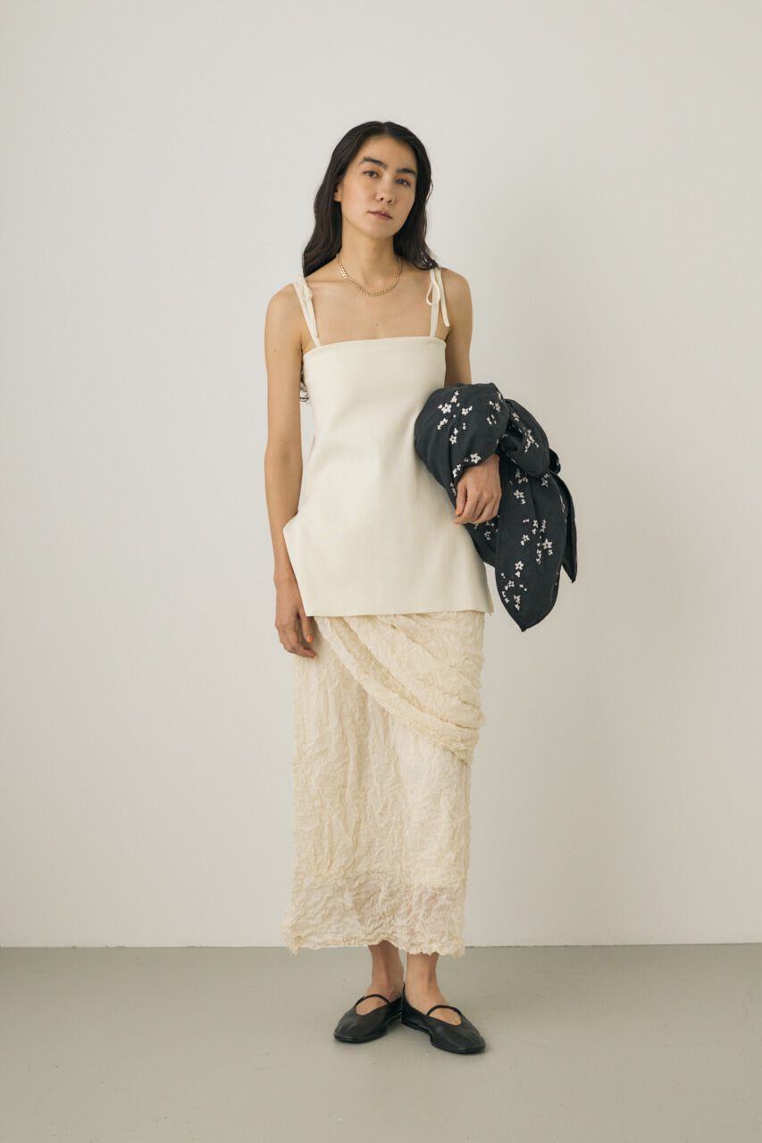 MOUSSY「ニットキャミチュニック　リサイクルポリエステル使用」|ニット・セーター|