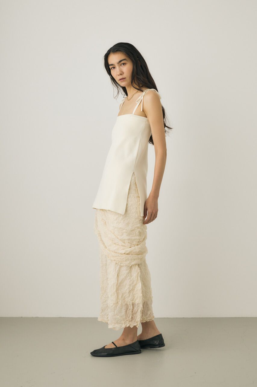 MOUSSY「ニットキャミチュニック　リサイクルポリエステル使用」|ニット・セーター|