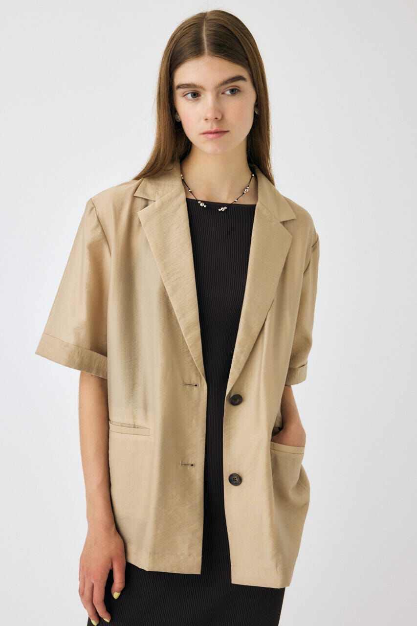 MOUSSY「MIDDLE SLEEVE シアージャケット」|その他|