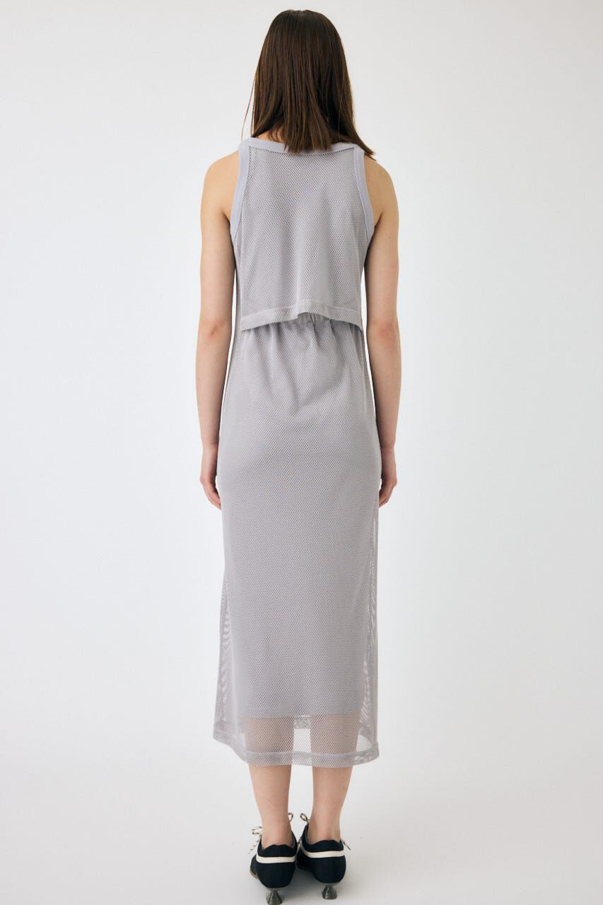 MOUSSY「MESH LAYERED ドレス」|ワンピース|