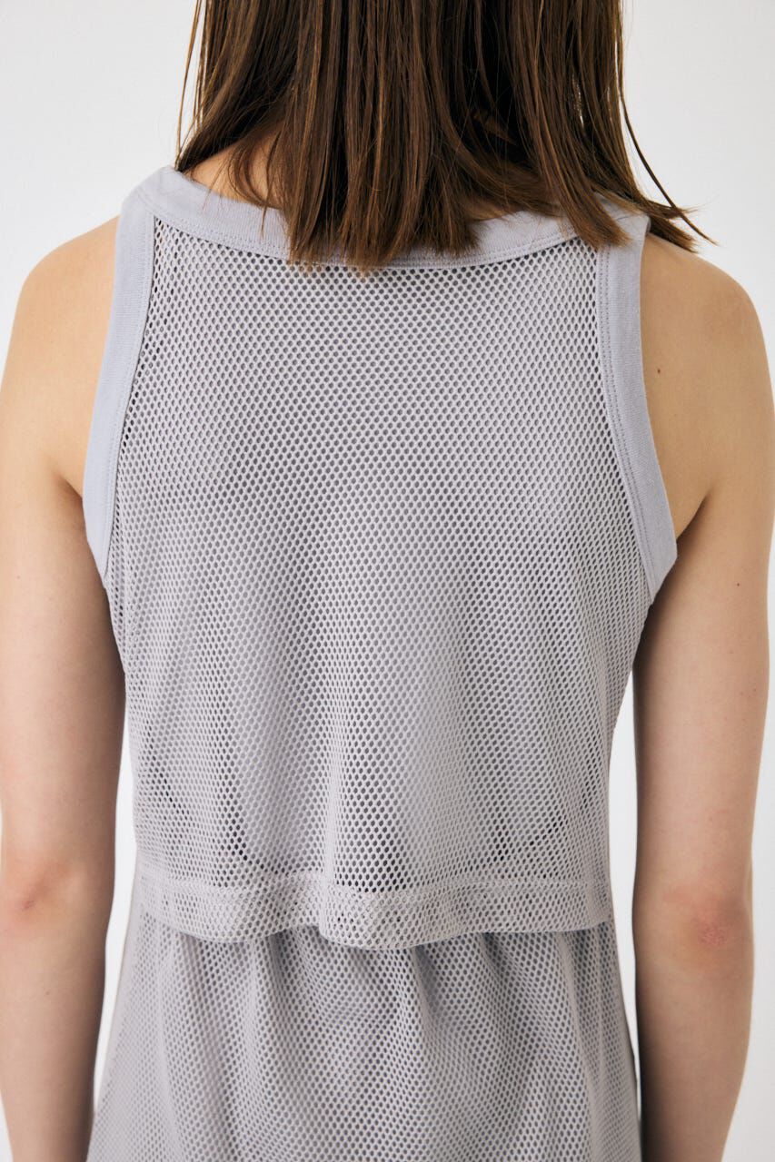 MOUSSY「MESH LAYERED ドレス」|ワンピース|