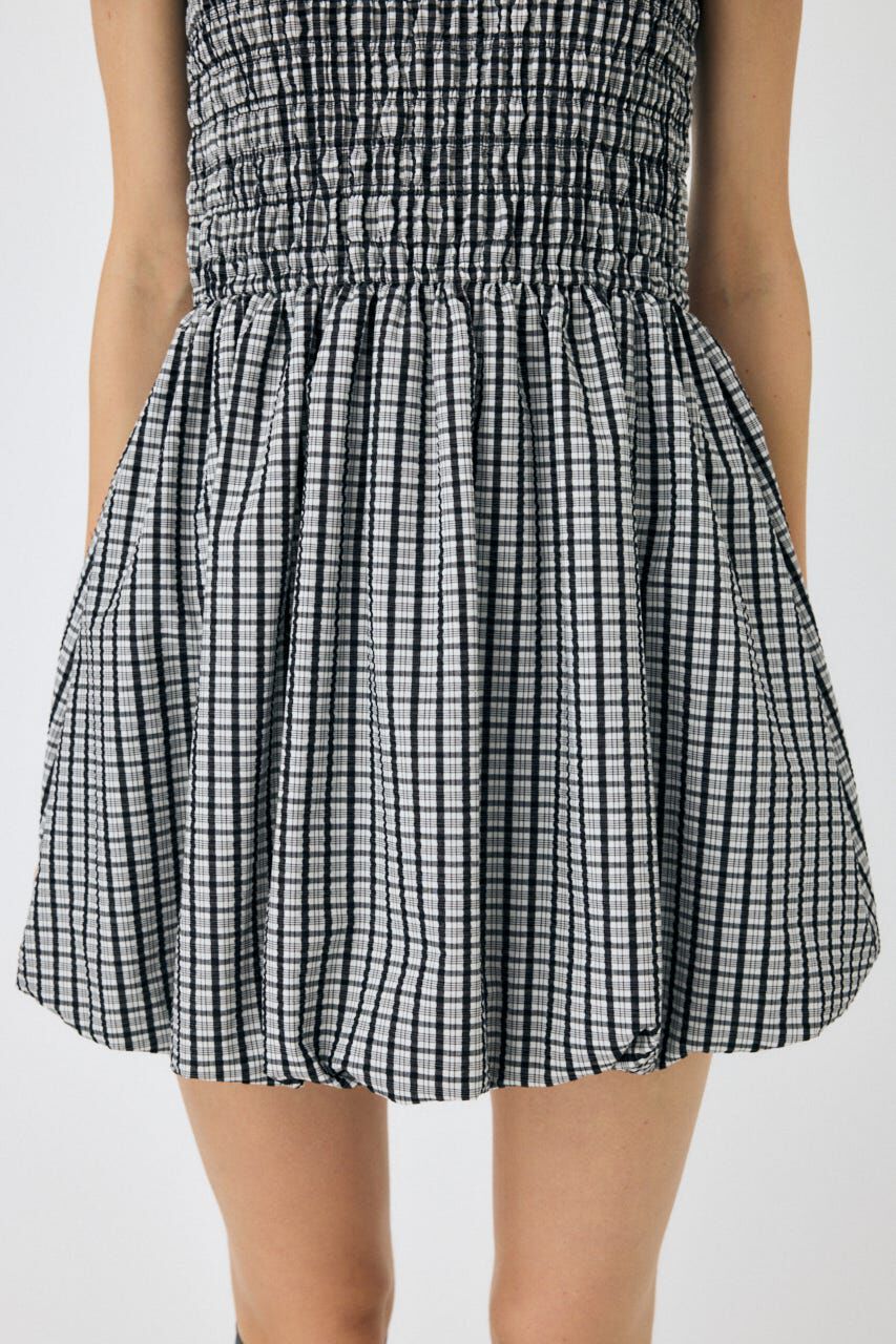 MOUSSY「GATHER BALLOON ミニドレス」|ワンピース|