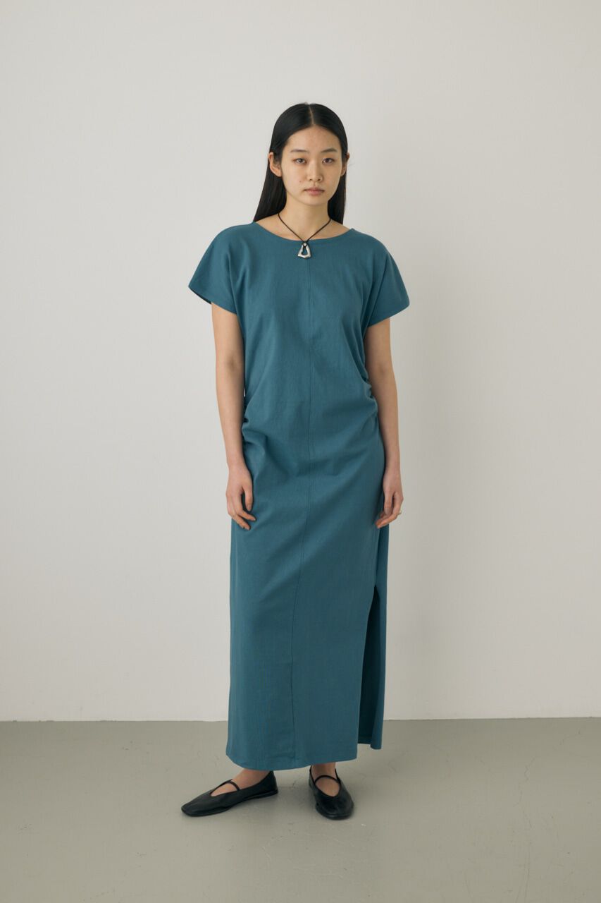 MOUSSY「カットソーワンピース　オーガニックコットン使用」|ワンピース|BLU