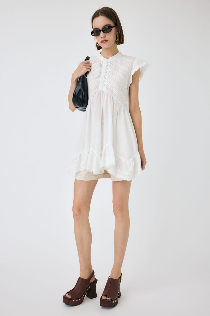 MOUSSY「LACY FRILL チュニック」|チュニック|