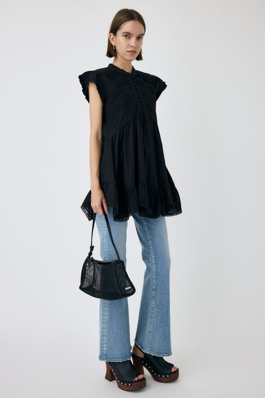 MOUSSY「LACY FRILL チュニック」|チュニック|