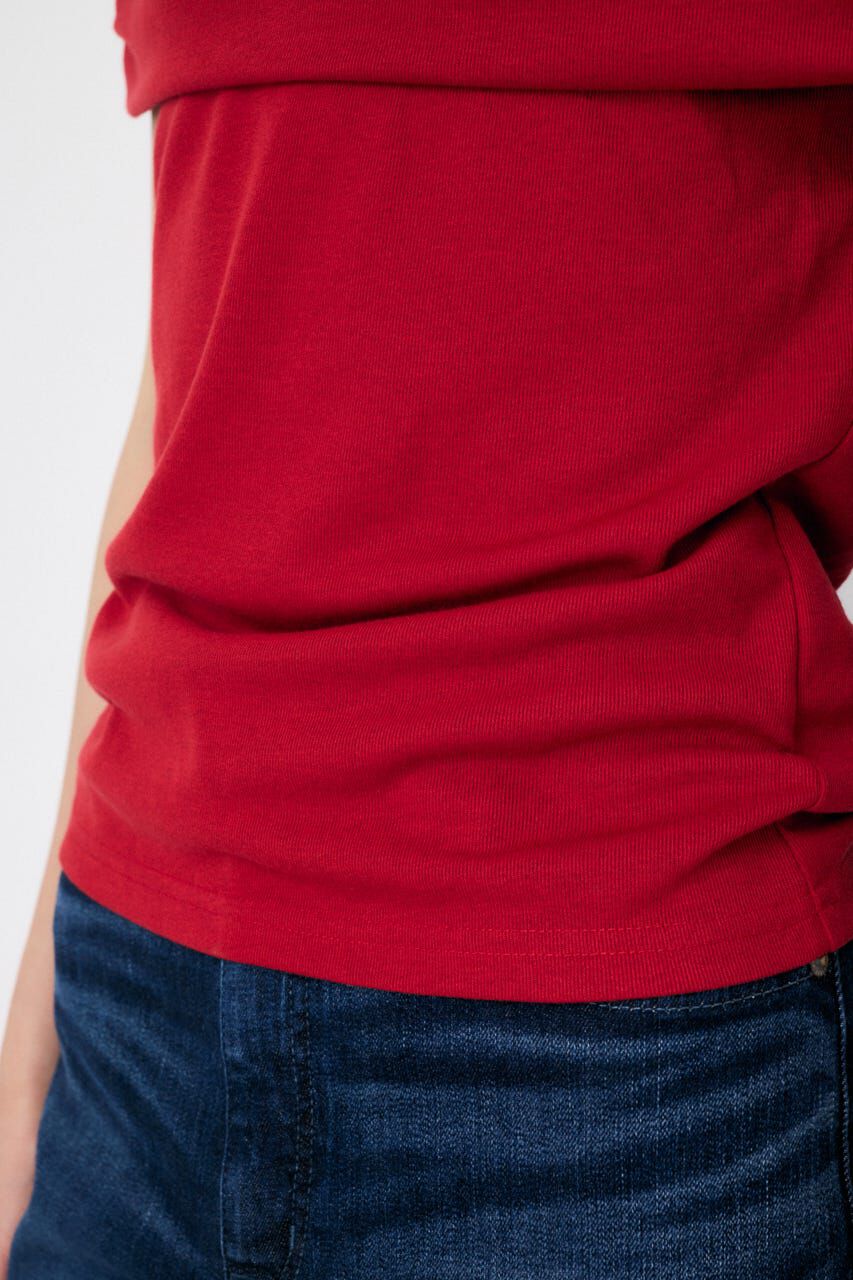 MOUSSY「SHEER OFF SHOULDER トップス」|その他|