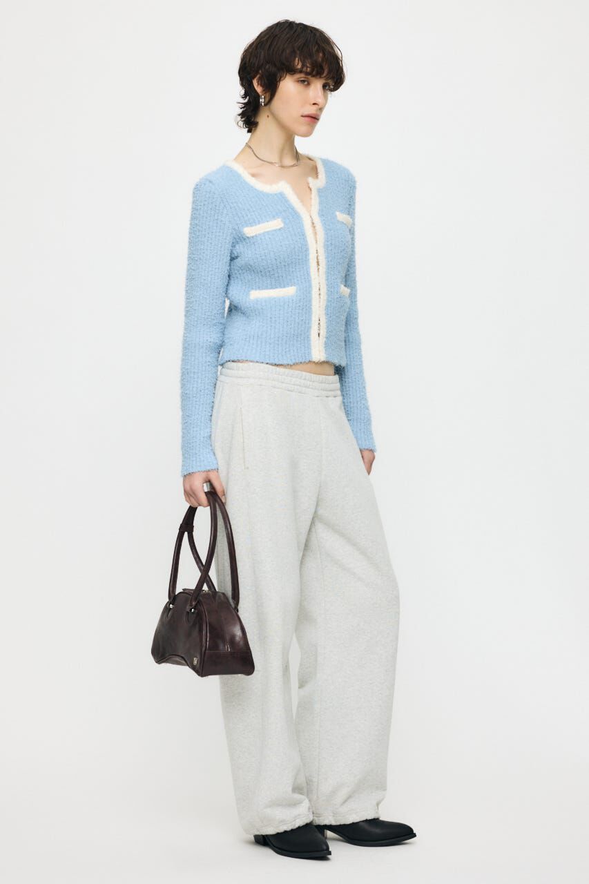 MOUSSY「FANCY YARN BI COLOR カーディガン」|カーディガン|