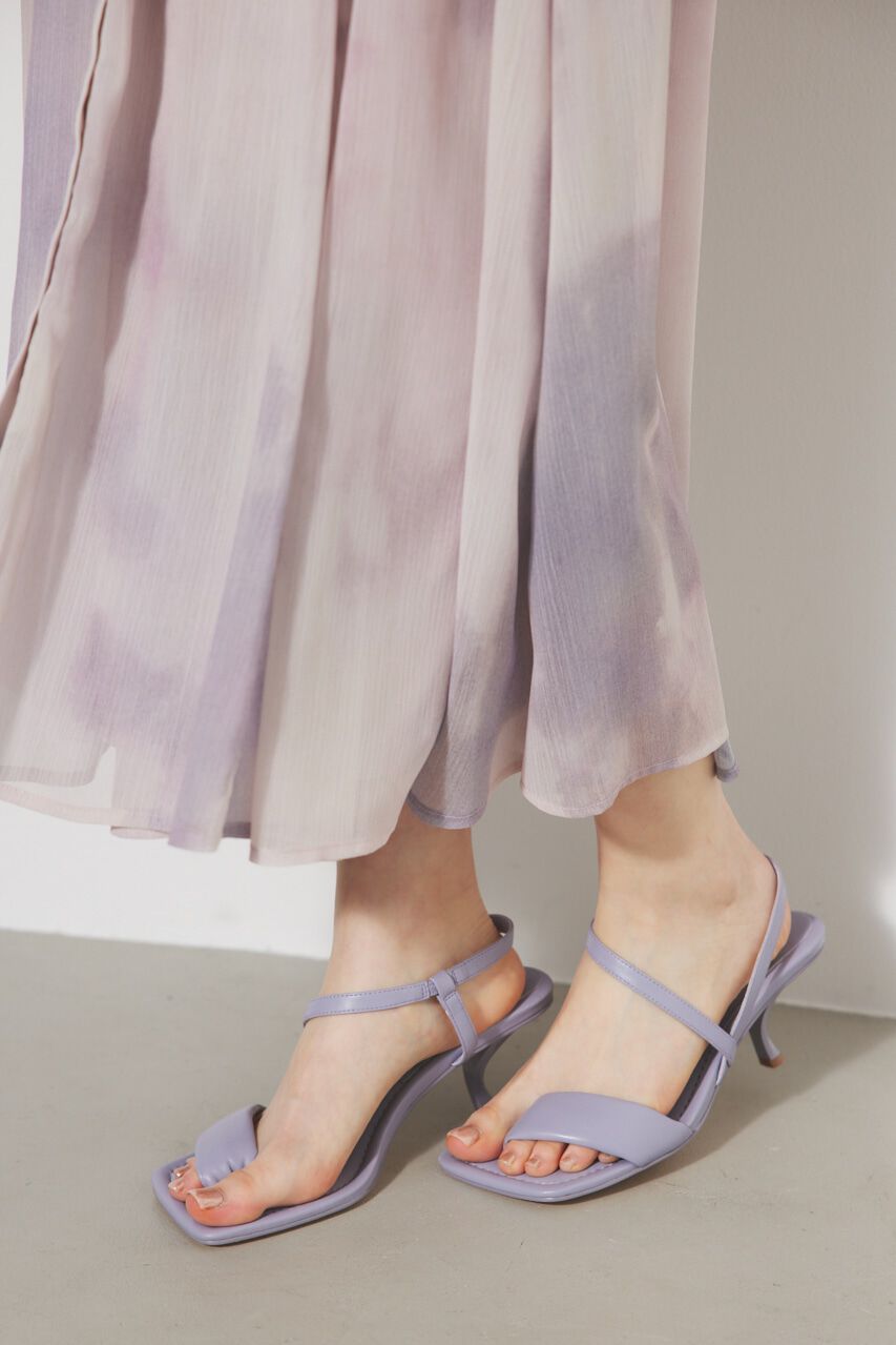 rienda「デザインヒールトングサンダル」|サンダル|