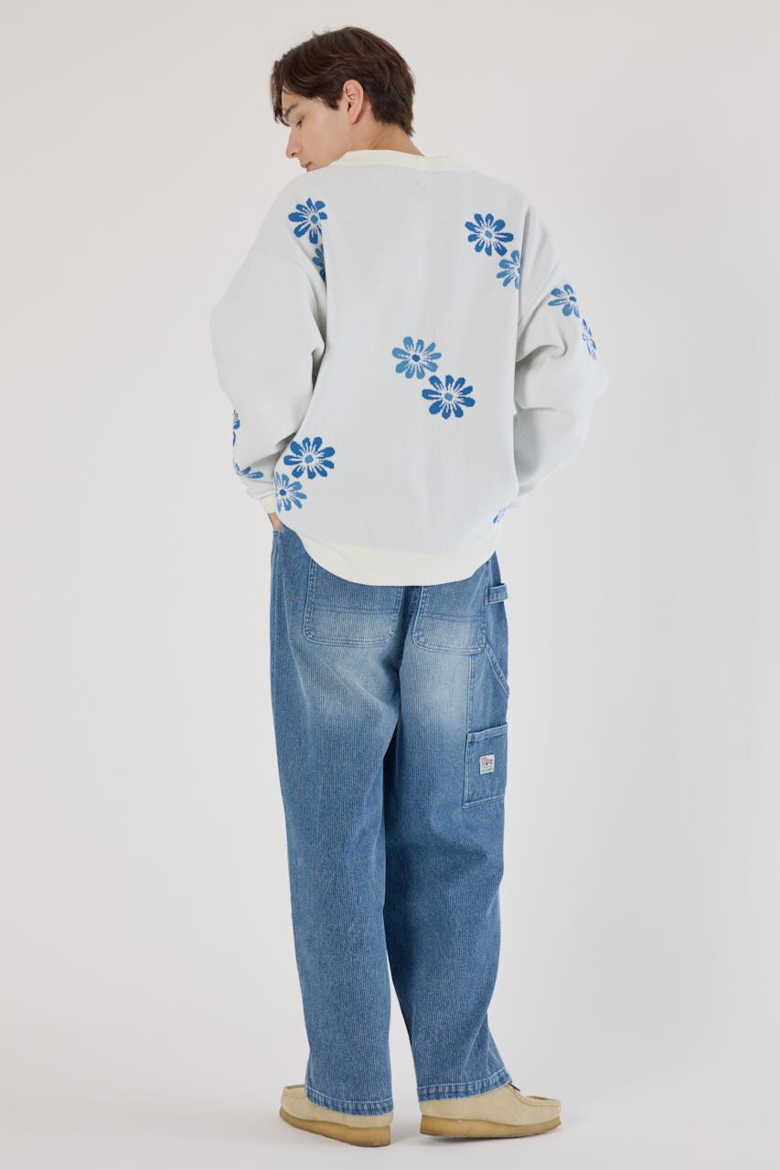 RODEO CROWNS「フォーリングフラワーニットカーディガン」|カーディガン|