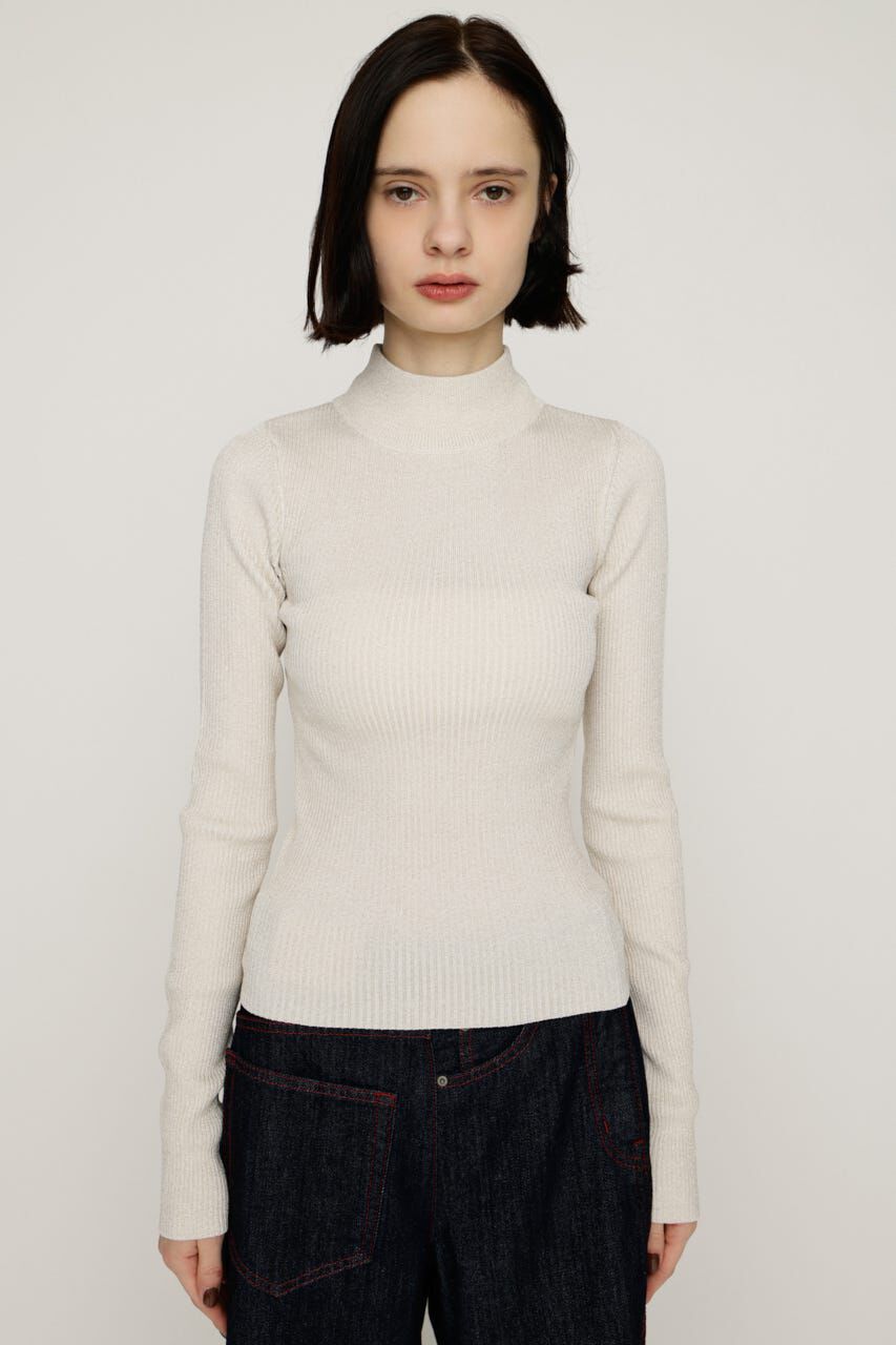 SLY「GLITTER COMPACT トップス」|ニット・セーター|