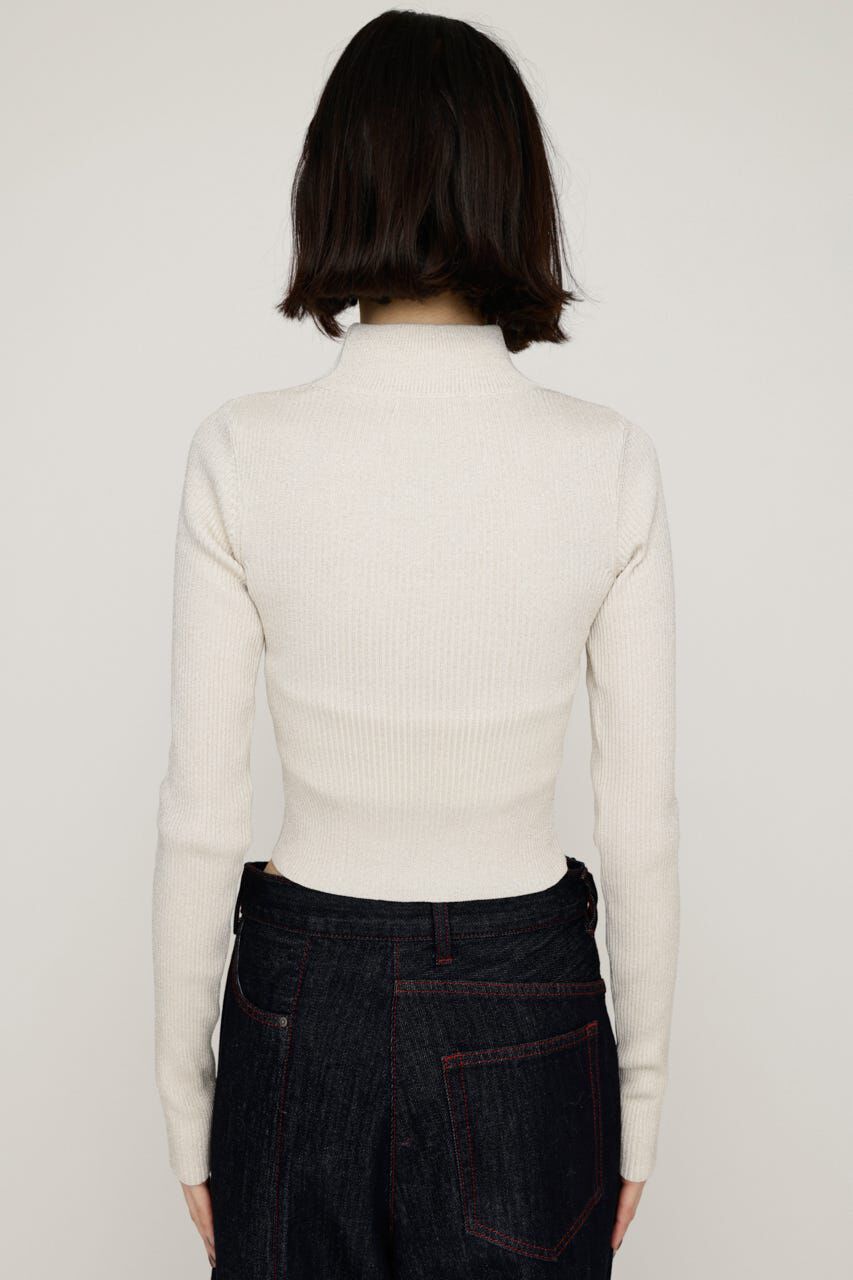 SLY「GLITTER COMPACT トップス」|ニット・セーター|