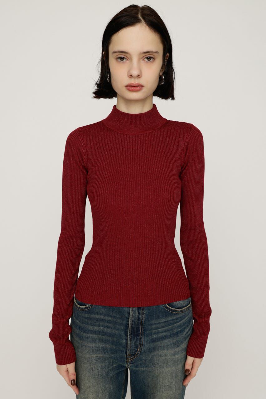 SLY「GLITTER COMPACT トップス」|ニット・セーター|