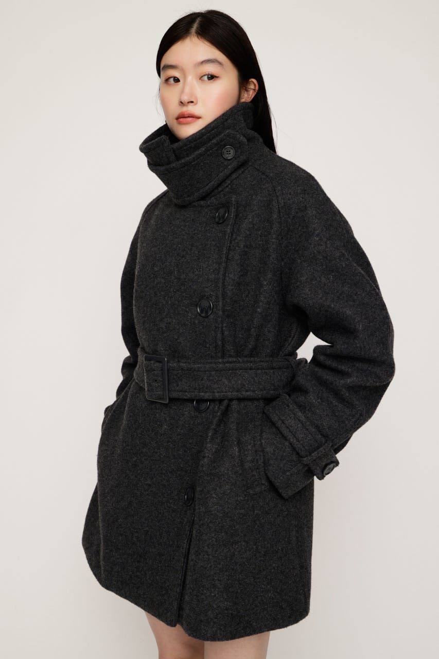 SLY「STAND NECK MIDI コート」|その他|T.GRY