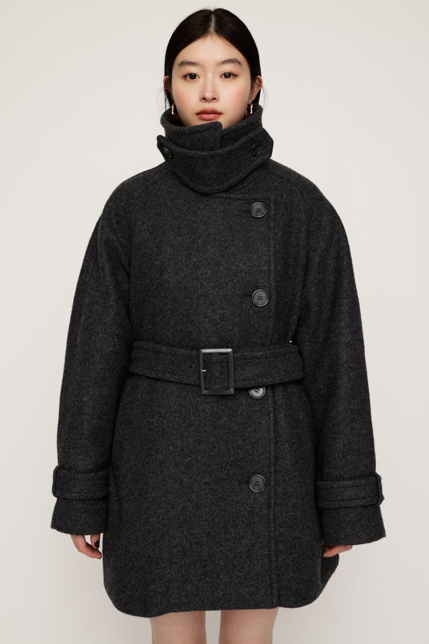 SLY「STAND NECK MIDI コート」|その他|