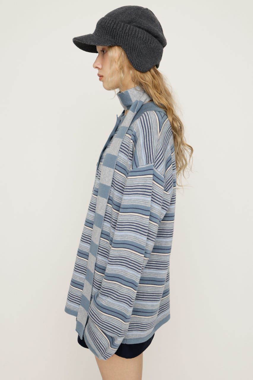 SLY「HG KNIT ASYMMETRY トップス」|ニット・セーター|