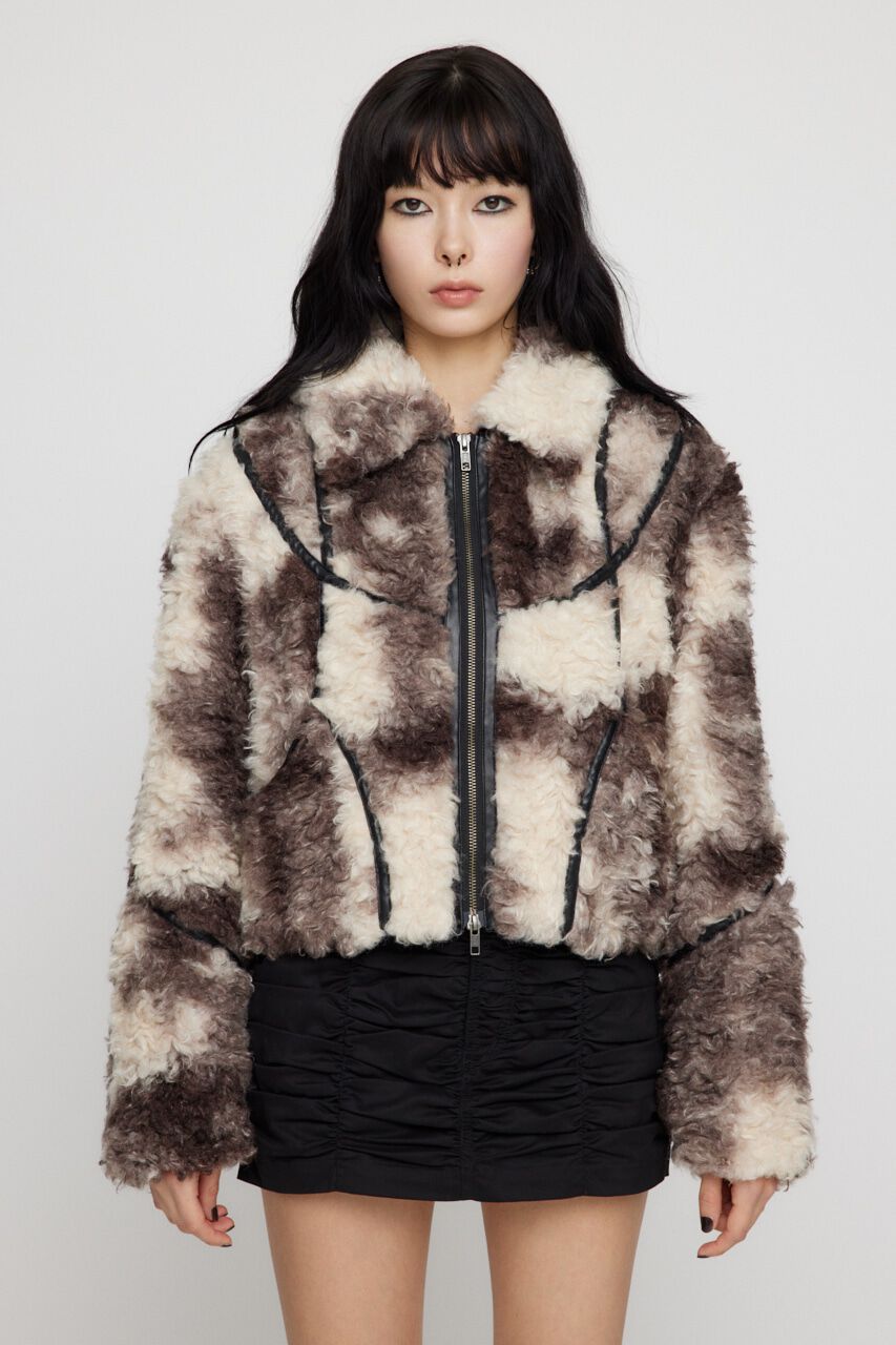 LAGUA GEM「RANDOM LINE ボアジャケット」|その他|