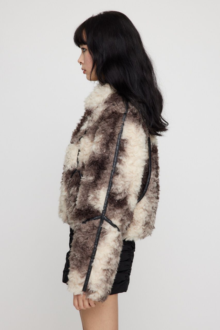 LAGUA GEM「RANDOM LINE ボアジャケット」|その他|