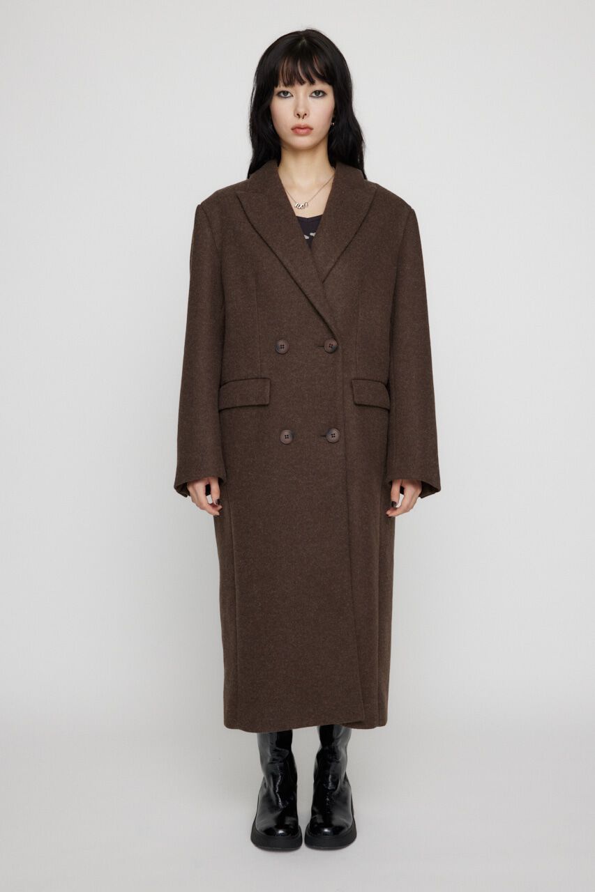 LAGUA GEM「LOOSY DOUBLE ロングコート」|その他|