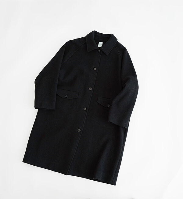 休日と詩「waiting for the sun&ldquo;long&rdquo;」|ステンカラーコート|