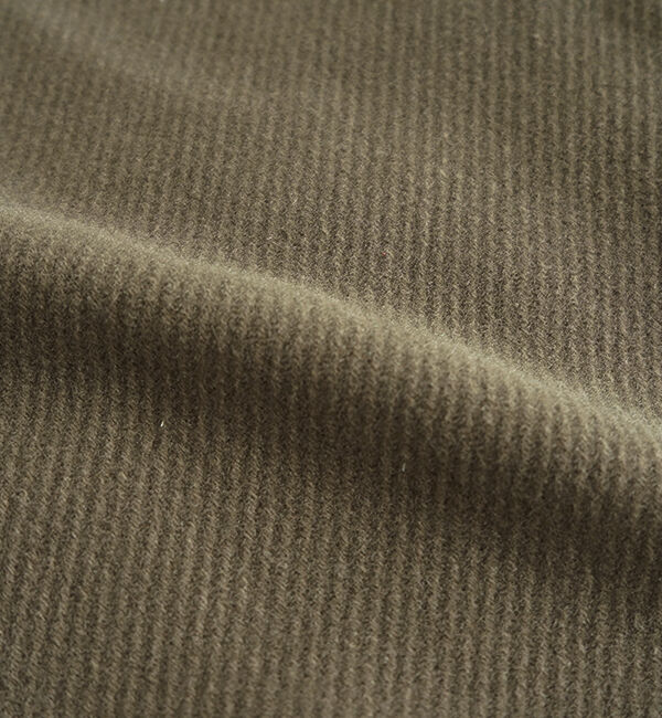 休日と詩「waiting for the sun」|ステンカラーコート|