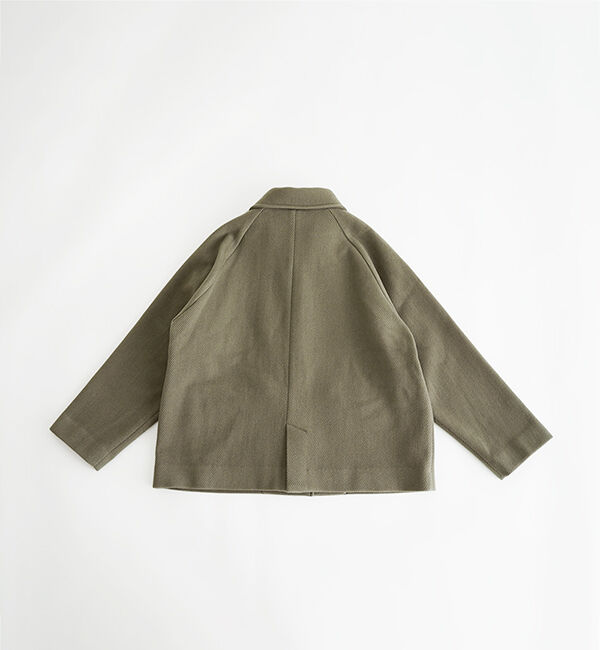 休日と詩「waiting for the sun」|ステンカラーコート|