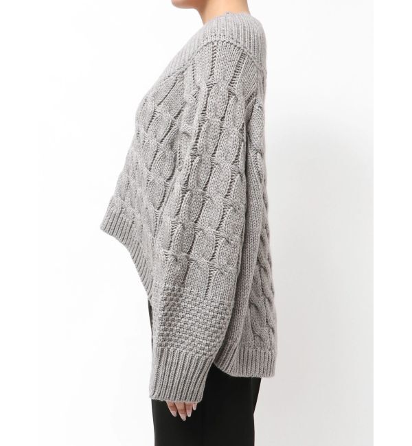 ELENDEEK「V-NECK CABLE KT」|ニット・セーター|