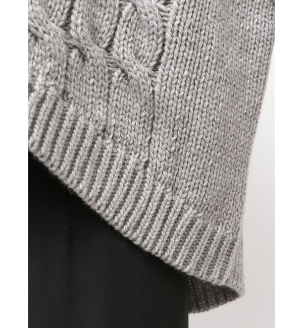 ELENDEEK「V-NECK CABLE KT」|ニット・セーター|