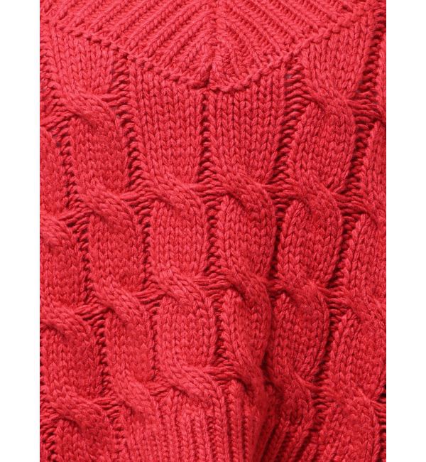 ELENDEEK「V-NECK CABLE KT」|ニット・セーター|