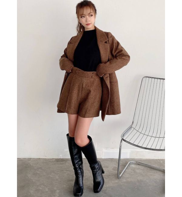 RESEXXY「ウエストボタンショートパンツ【セットアップ着用可能】」|その他|