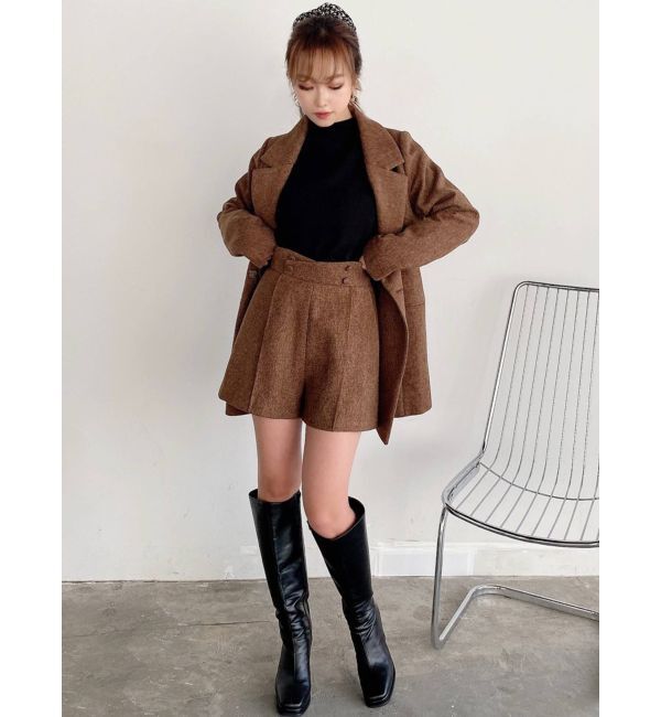 RESEXXY「ウエストボタンショートパンツ【セットアップ着用可能】」|その他|