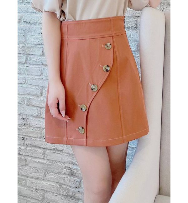 RESEXXY「フロントカーブハイウエストスカパン」|その他|オレンジ