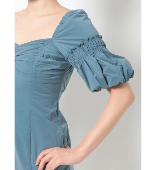 RESEXXY「ギャザーボリュームミニワンピース」|ワンピース|