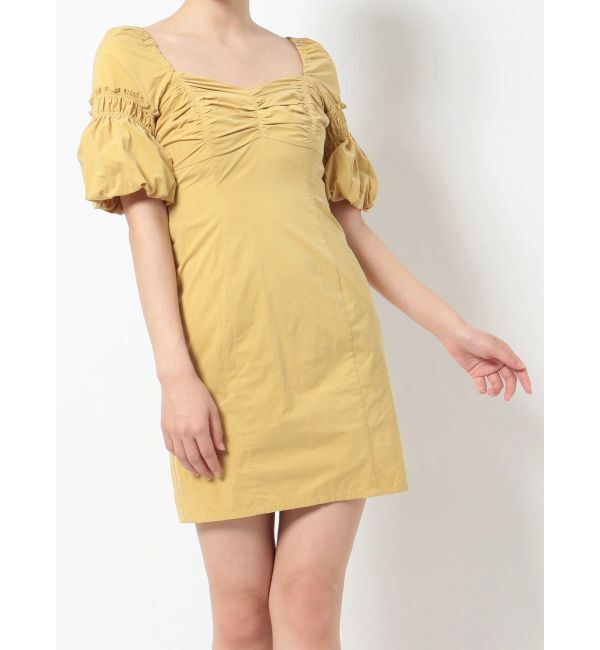 RESEXXY「ギャザーボリュームミニワンピース」|ワンピース|