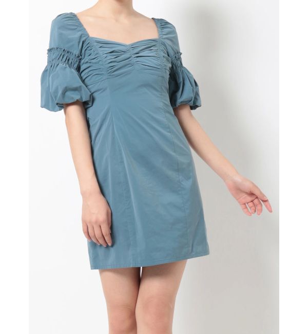 RESEXXY「ギャザーボリュームミニワンピース」|ワンピース|