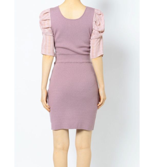 RESEXXY「シアーチェックミニワンピース」|ワンピース|