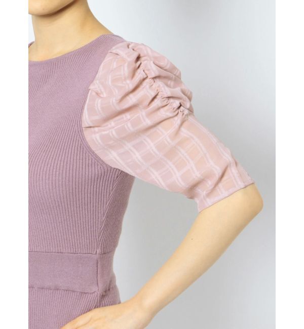 RESEXXY「シアーチェックミニワンピース」|ワンピース|