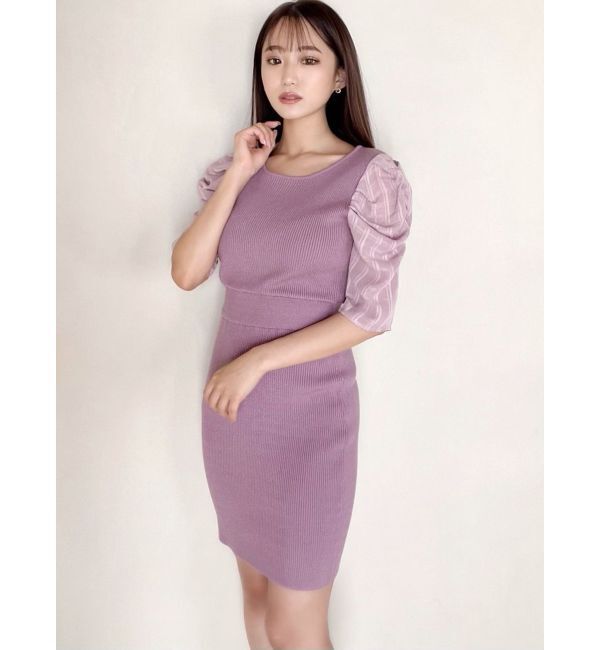 RESEXXY「シアーチェックミニワンピース」|ワンピース|