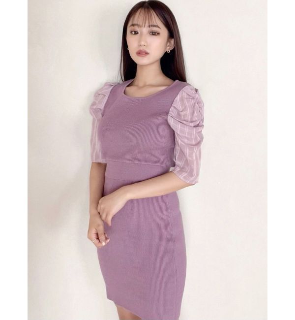 RESEXXY「シアーチェックミニワンピース」|ワンピース|