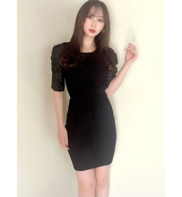 RESEXXY「シアーチェックミニワンピース」|ワンピース|