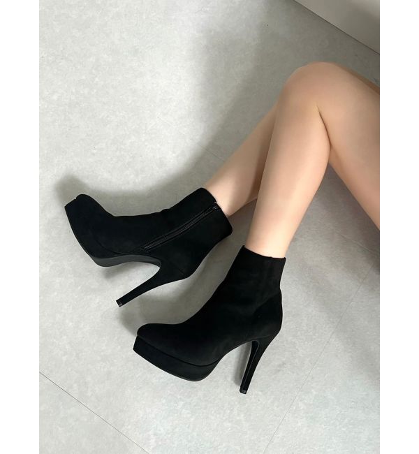 RESEXXY「フェイクスウェードショートブーツ」|ショートブーツ|