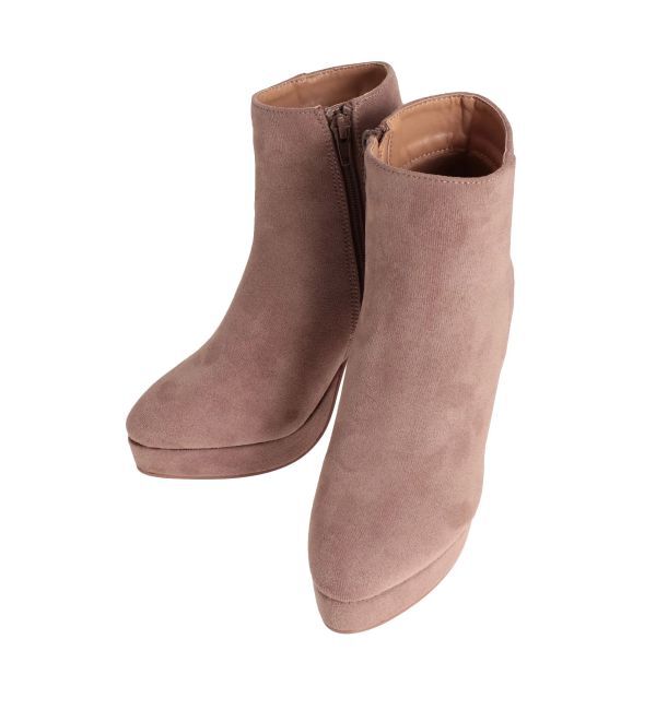 RESEXXY「フェイクスウェードショートブーツ」|ショートブーツ|