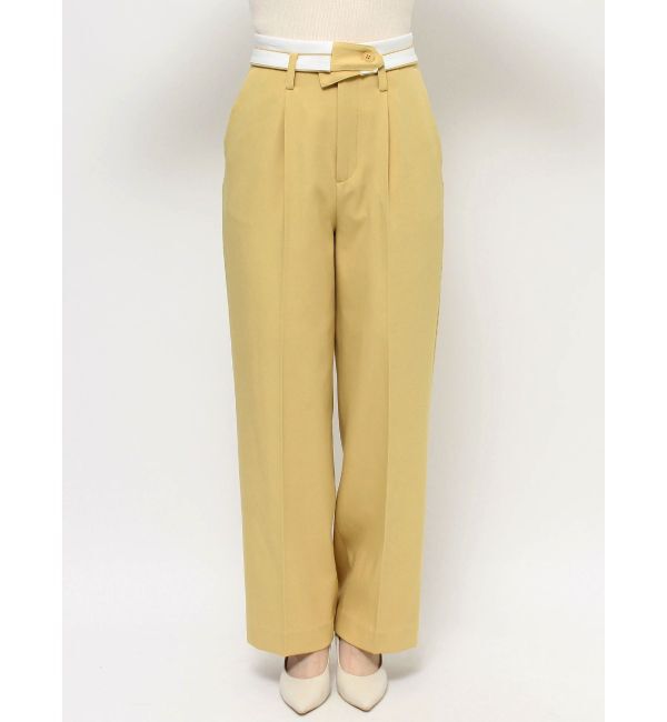 RESEXXY「ダブルウエストストレートパンツ」|その他|