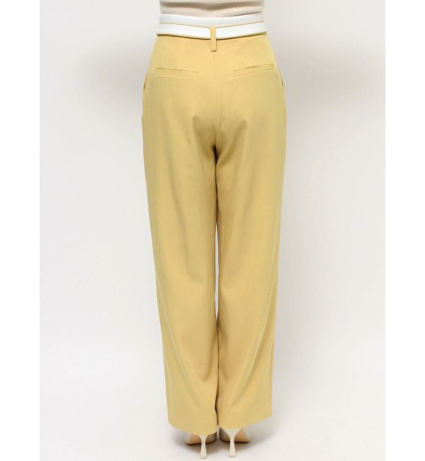 RESEXXY「ダブルウエストストレートパンツ」|その他|